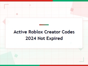 Active Roblox Creator Codes That Still Work